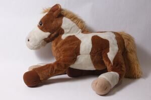 24K HuggaPuffs Polar Puff Horse Large Plush Special Effects ~ 260209-WH 970